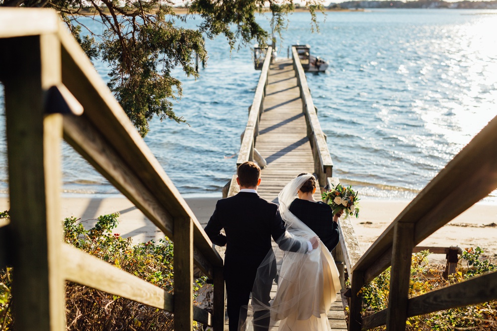Wychmere beach club wedding Cape Cod wedding photographer